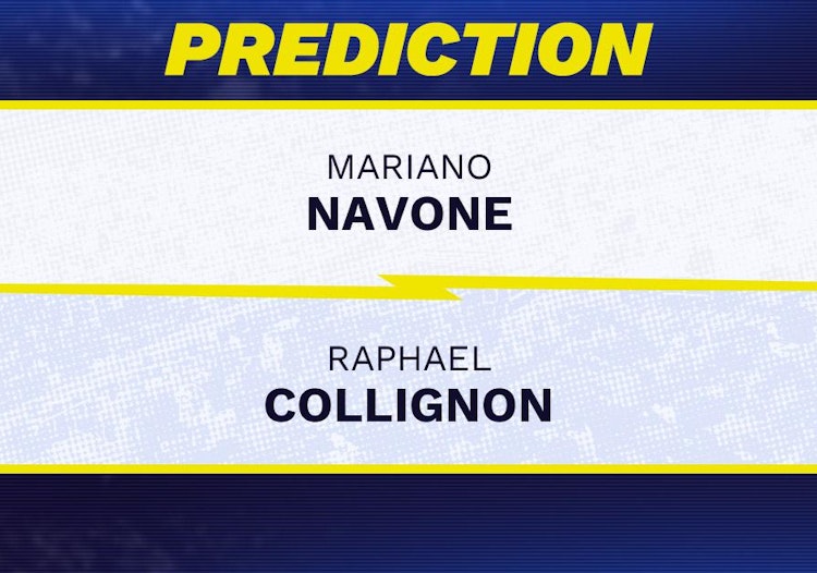 Mariano Navone vs Raphael Collignon Tennis Prediction.