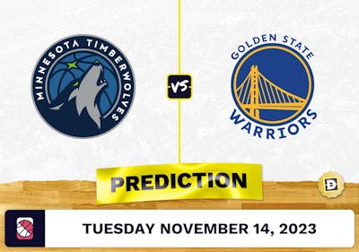 Timberwolves vs. Warriors Prediction and Odds - November 14, 2023