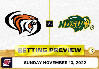 Pacific vs. North Dakota State CBB Prediction and Odds - Nov 13, 2022