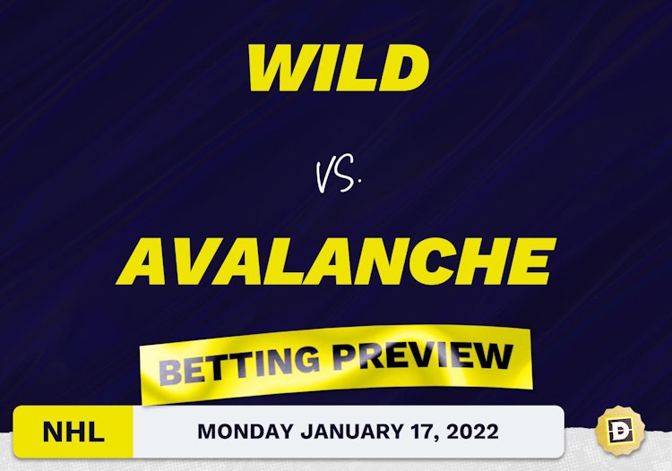 Wild vs. Avalanche Predictions and Odds - Jan 17, 2022