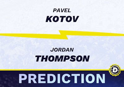 Pavel Kotov vs. Jordan Thompson Prediction, Odds, Picks for Wimbledon 2024