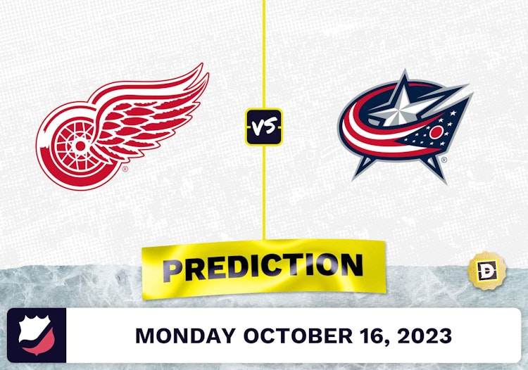 Red Wings vs. Blue Jackets Prediction and Odds - October 16, 2023