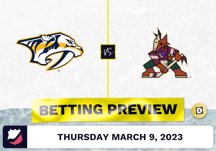 Predators vs. Coyotes Prediction and Odds - Mar 9, 2023