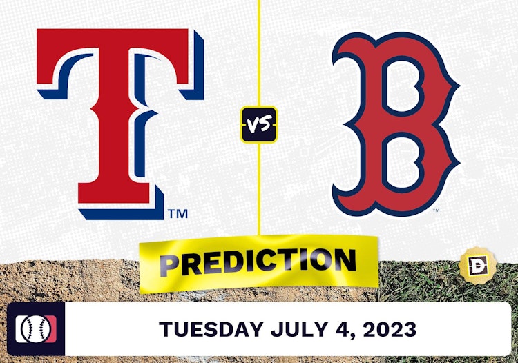 Rangers vs. Red Sox Prediction for MLB Tuesday [7/4/2023]