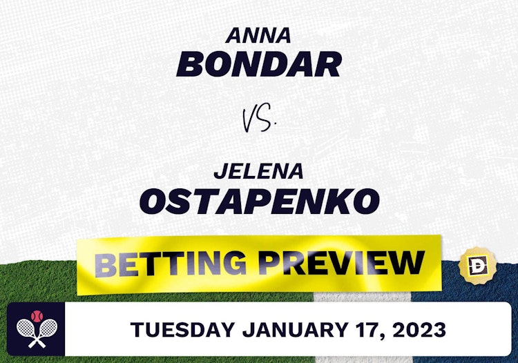 Anna Bondar vs. Jelena Ostapenko Predictions - Jan 18, 2023