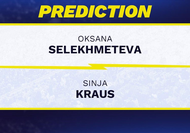 Oksana Selekhmeteva vs Sinja Kraus Tennis Prediction.