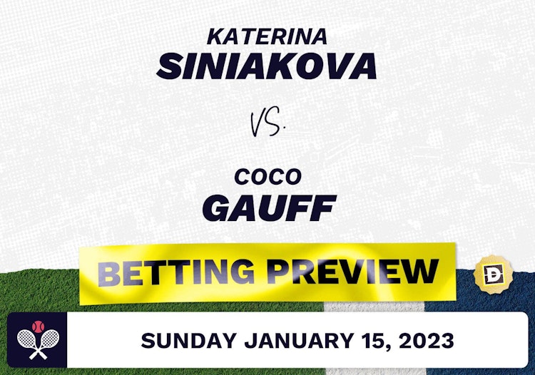 Katerina Siniakova vs. Coco Gauff Predictions - Jan 15, 2023