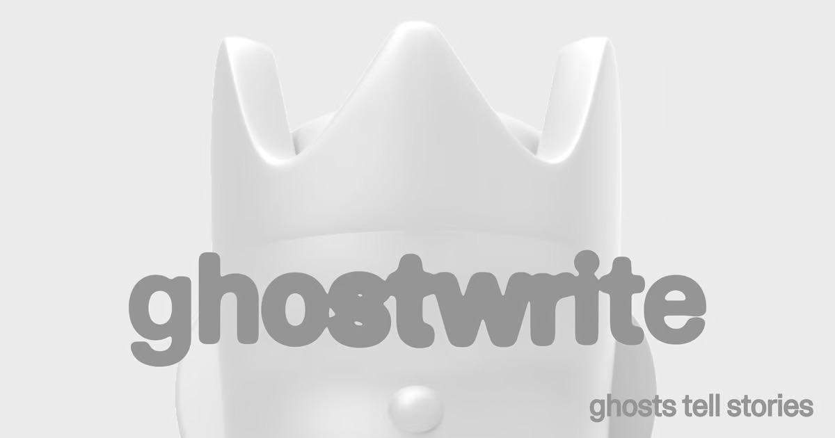 Ghostwrite