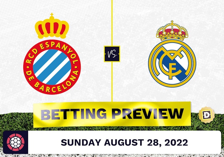 Espanyol vs. Real Madrid Prediction and Odds - Aug 28, 2022