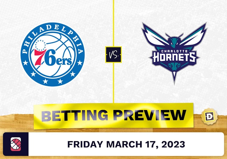 76ers vs. Hornets Prediction and Odds - Mar 17, 2023