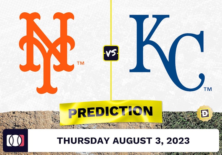 Mets vs. Royals Prediction for MLB Thursday [8/3/2023]