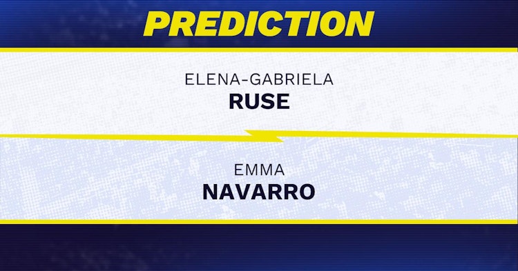 Elena-Gabriela Ruse vs Emma Navarro Tennis Prediction.