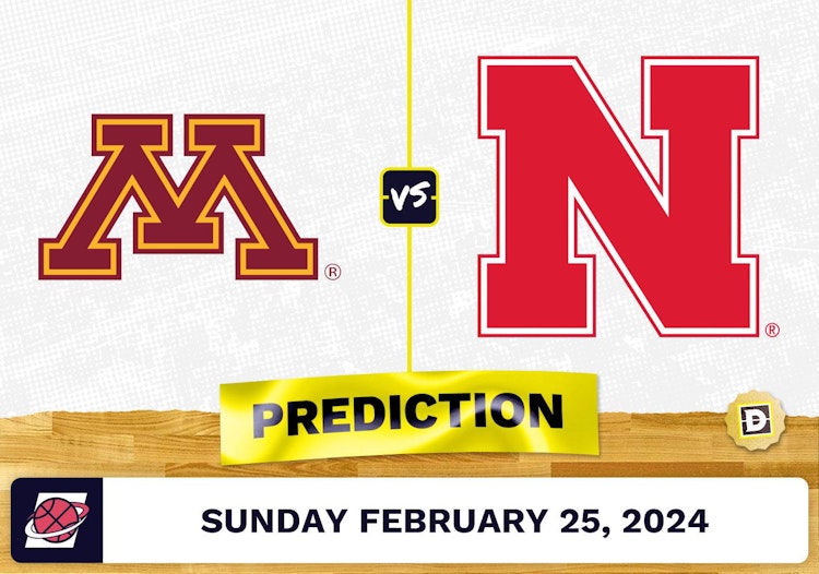 Minnesota vs. Nebraska Prediction, Odds, College Basketball Picks [2/25/2024]