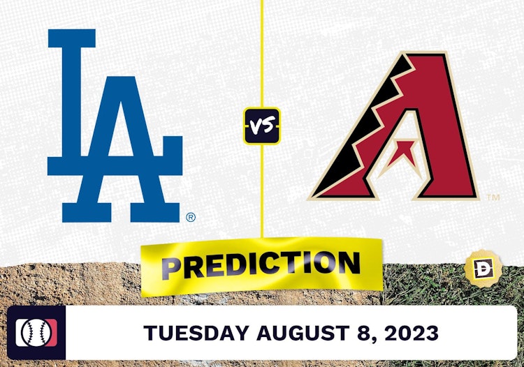 Dodgers vs. Diamondbacks Prediction for MLB Tuesday [8/8/2023]