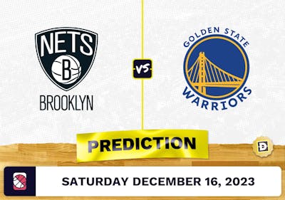 Brooklyn Nets vs. Golden State Warriors Prediction, Odds, Picks for NBA Saturday [12/16/2023]