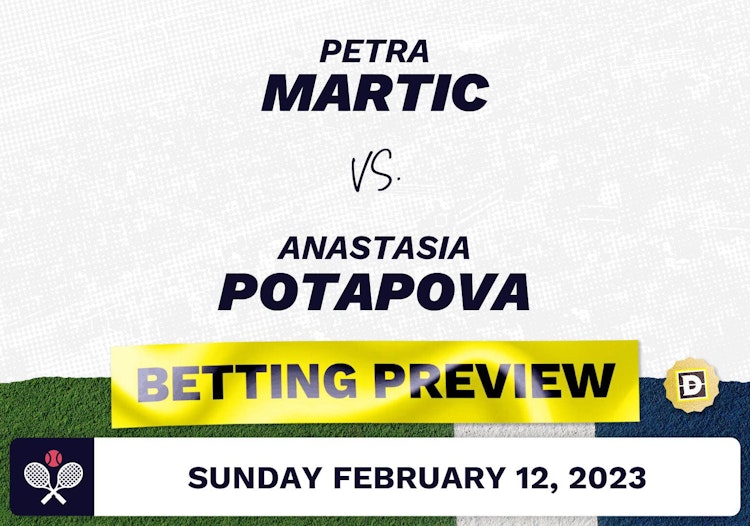 Petra Martic vs. Anastasia Potapova Predictions - Feb 12, 2023