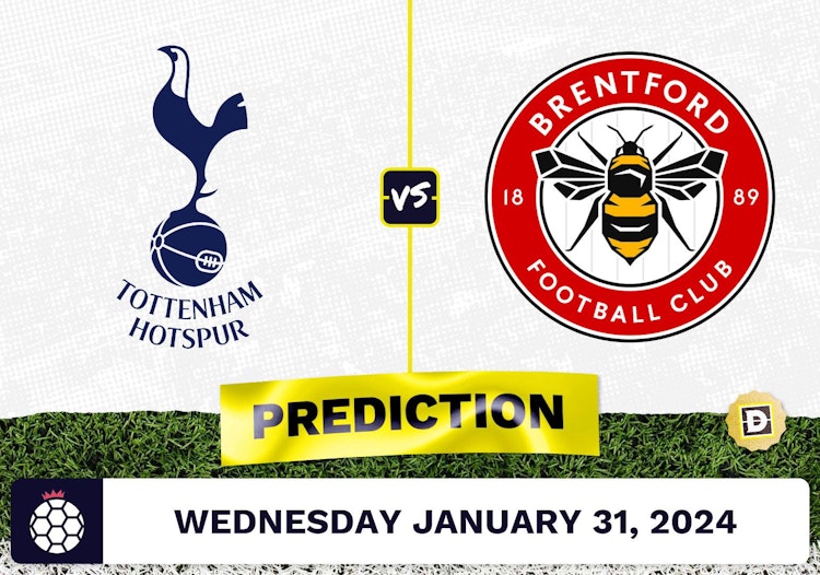 Tottenham vs. Brentford Prediction, Odds, Premier League Picks  [1/31/2024]