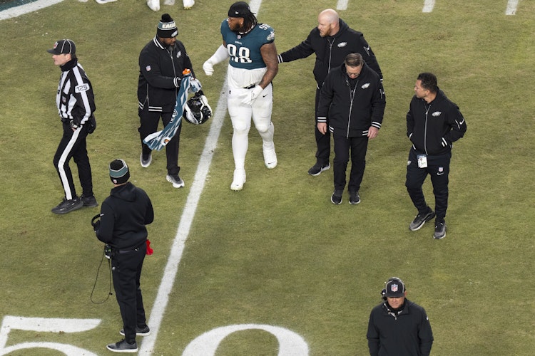 Jalen Carter Status Ahead of Philadelphia Eagles vs. Kansas City Chiefs Super Bowl LIX.