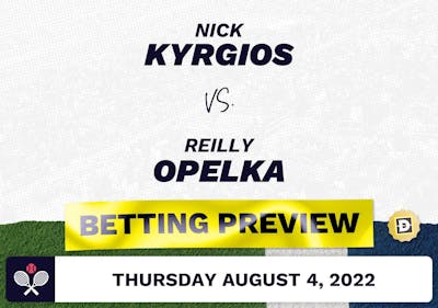 Nick Kyrgios vs. Reilly Opelka Predictions - Aug 4, 2022