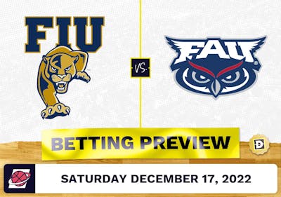 Florida International vs. Florida Atlantic CBB Prediction and Odds - Dec 17, 2022