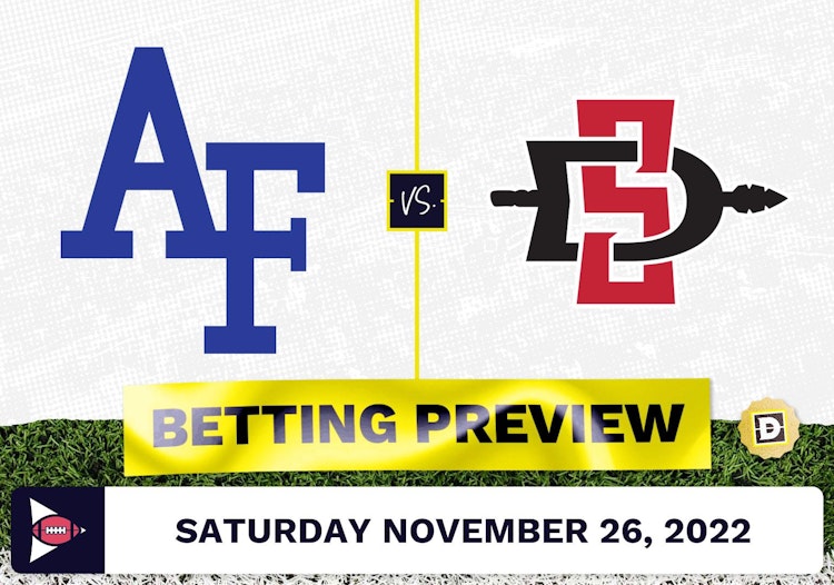 Air Force vs. San Diego State CFB Prediction and Odds - Nov 26, 2022