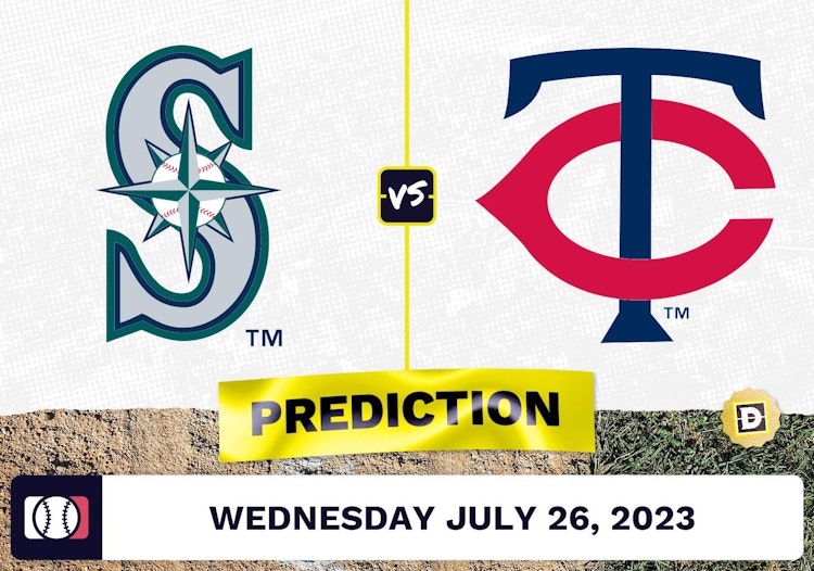 Mariners vs. Twins Prediction for MLB Wednesday [7/26/2023]