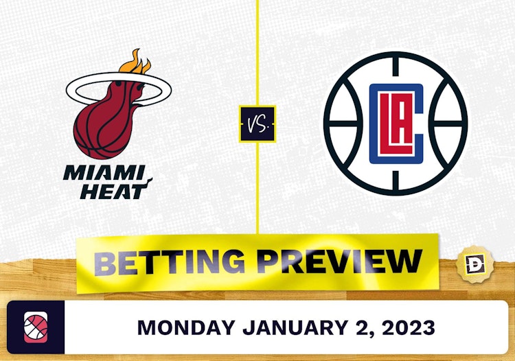 Heat vs. Clippers Prediction and Odds - Jan 2, 2023