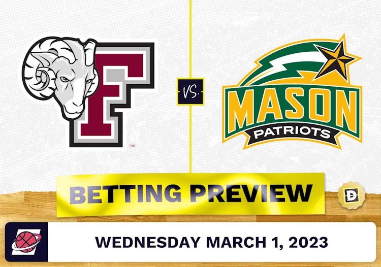 Fordham vs. George Mason CBB Prediction and Odds - Mar 1, 2023