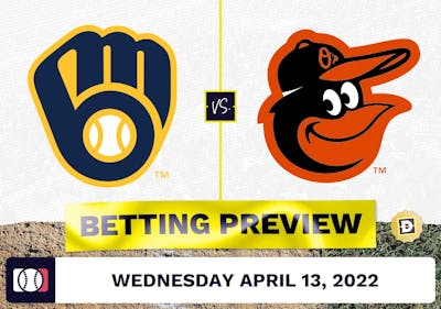 Brewers vs. Orioles Prediction and Odds - Apr 13, 2022