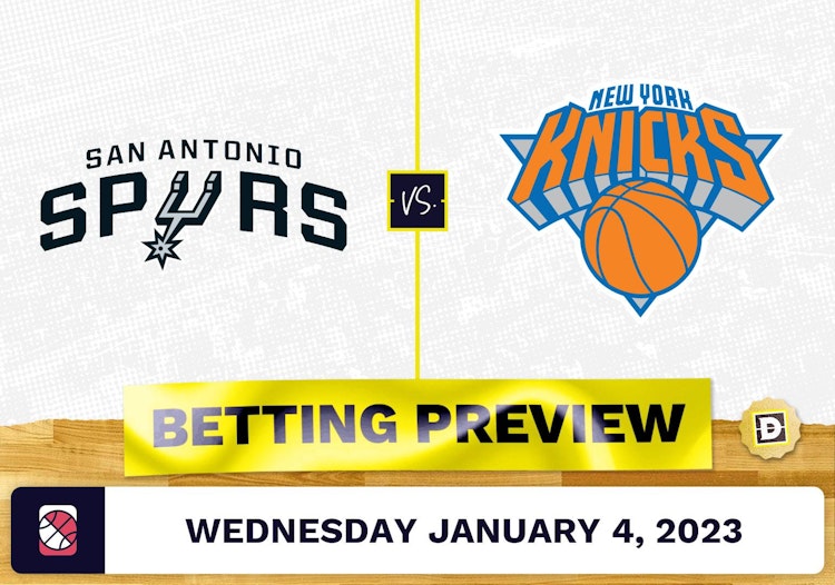 Spurs vs. Knicks Prediction and Odds - Jan 4, 2023