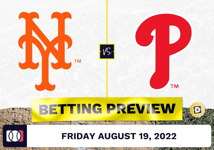 Mets vs. Phillies Prediction and Odds - Aug 19, 2022