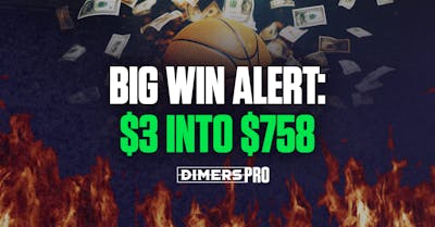 Dimers Pro Bettor of the Month: How one Dimers Pro User Turned $3 into $758 on the NBA