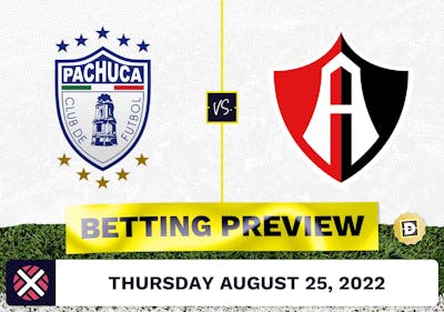 Pachuca vs. Atlas Prediction and Odds - Aug 25, 2022
