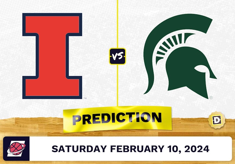 Illinois vs. Michigan State Prediction, Odds, College Basketball Picks