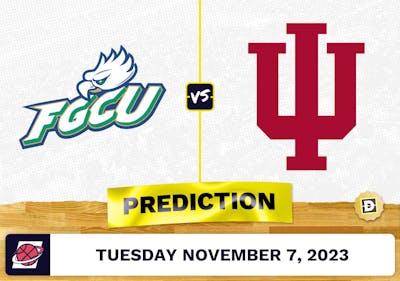 Florida Gulf Coast vs. Indiana Basketball Prediction - November 7, 2023