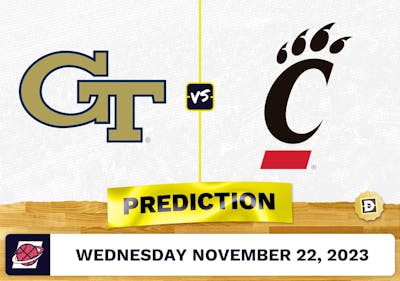 Georgia Tech vs. Cincinnati Basketball Prediction - November 22, 2023
