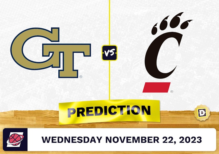 Georgia Tech vs. Cincinnati Basketball Prediction - November 22, 2023