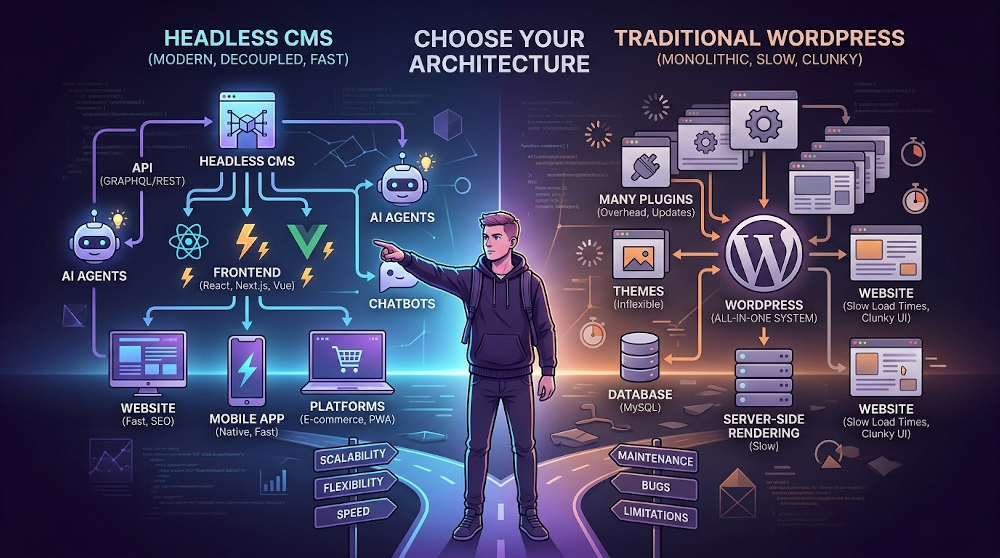 Headless CMS vs WordPress: Which One Should You Use in 2026? - cover image
