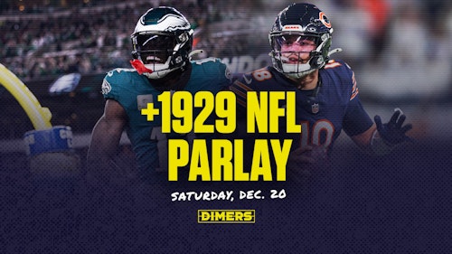 NFL Saturday Parlay: Four prop picks in Eagles-Commanders and Packers-Bears at +1929 odds