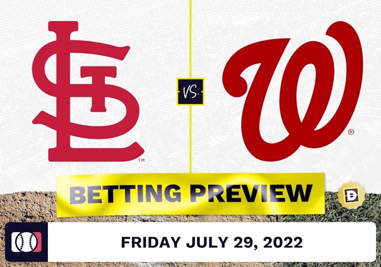 Cardinals vs. Nationals Prediction and Odds - Jul 29, 2022