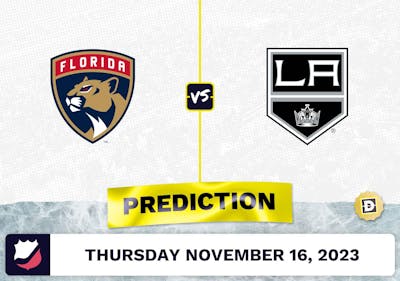 Panthers vs. Kings Prediction and Odds - November 16, 2023