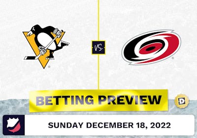 Penguins vs. Hurricanes Prediction and Odds - Dec 18, 2022