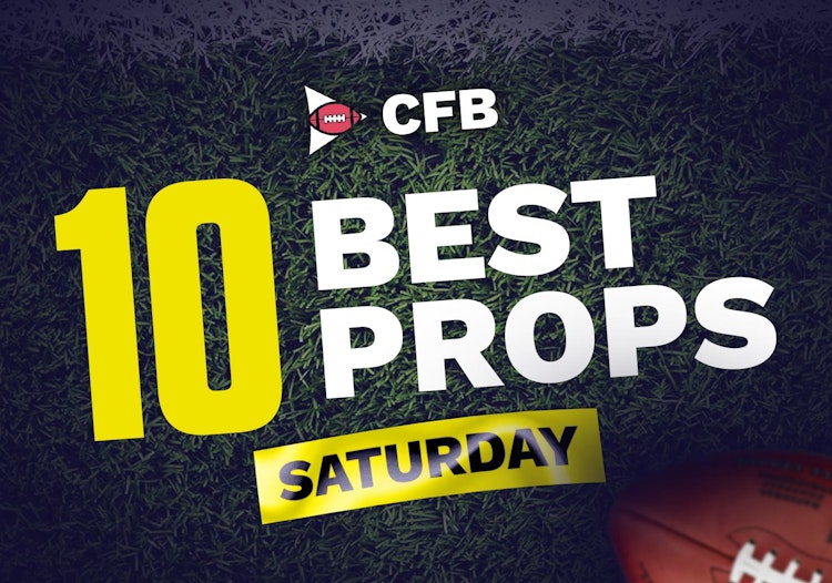 The 10 Best College Football Player Prop Bets For Saturday November 12, 2022