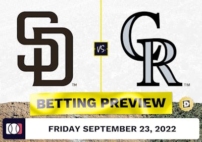Padres vs. Rockies Prediction and Odds - Sep 23, 2022