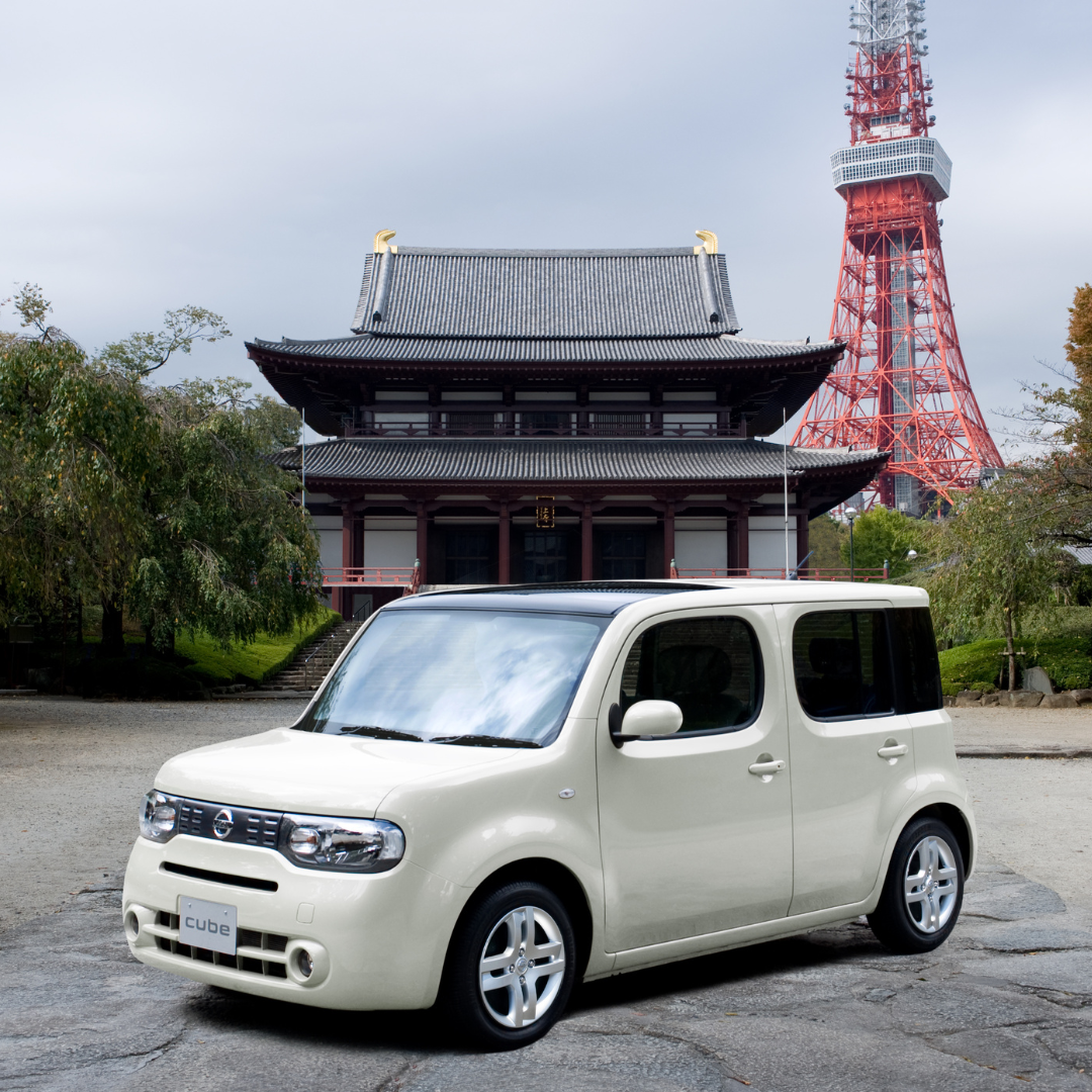 Der Nissan Cube.