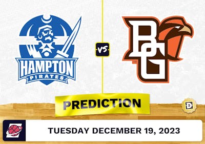 Hampton vs. Bowling Green Prediction, Odds, College Basketball Picks  [12/19/2023]