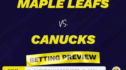 Maple Leafs vs. Canucks Predictions and Odds - Dec 18, 2021