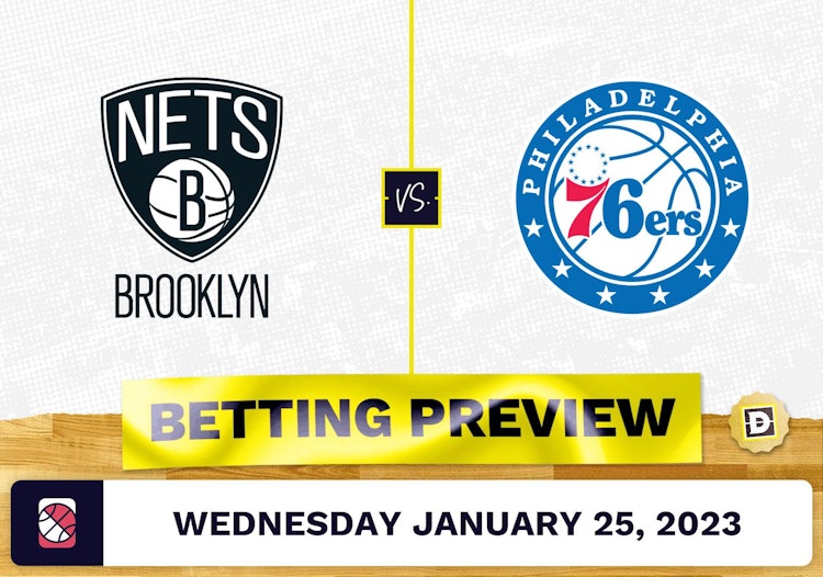 Nets vs. 76ers Prediction and Odds - Jan 25, 2023