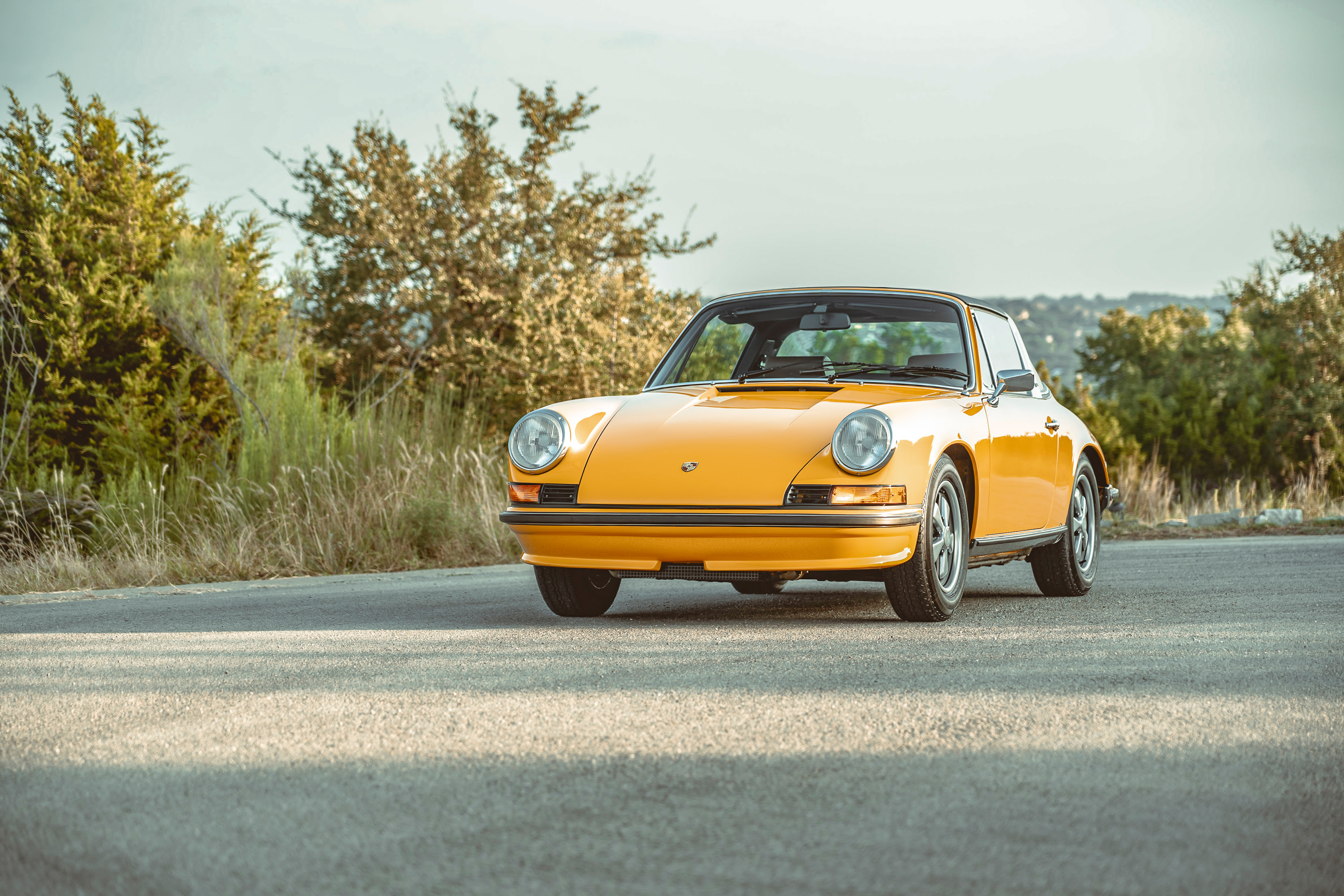 Signal Yellow 911S Targa