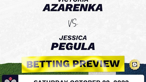 Victoria Azarenka vs. Jessica Pegula Predictions - Oct 22, 2022